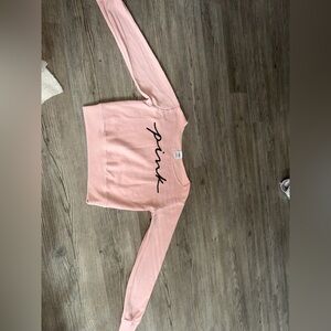 PINK Victoria's Secret Light Pink Crewneck